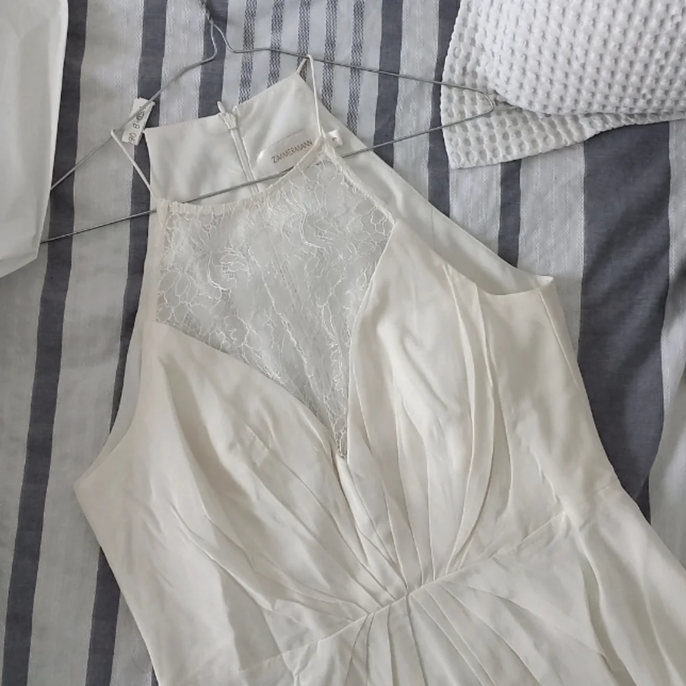 Zimmerman cream silk dress - Picture 1 of 8